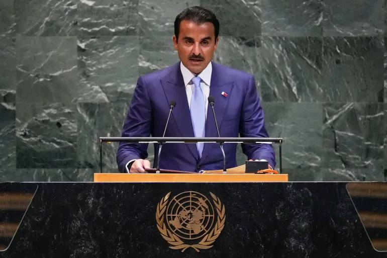 أمير قطر يتهم نتنياهو بالسعي لتحويل المنطقة العربية إلى نفوذ إسرائيلي