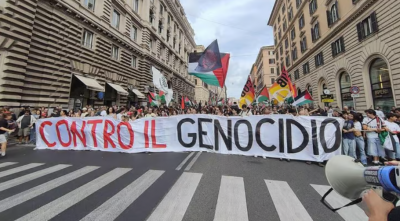 مواجهات عنيفة... إيطاليا تهتز على وقع احتجاجات مؤيدة لغزة (فيديو وصور)