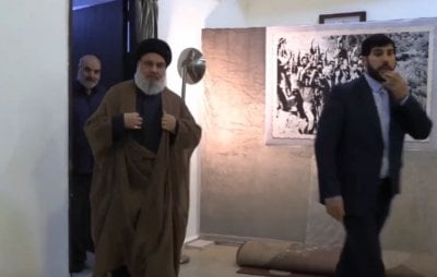 في الذكرى الأولى لاستشهاده... لقطاتٌ من مسيرة نصرالله تظهر للمرة الأولى (فيديو)
