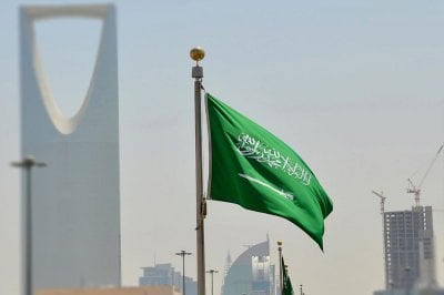 مشهد مستغرب في اليوم الوطني السعودي  

