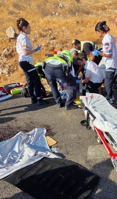 عملية دهس قرب نابلس... إصابة جندي إسرائيلي بجروح حرجة (صورة)