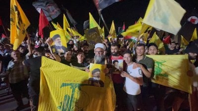 صيدا تحيي الذكرى الأولى لاستشهاد السيدين نصرالله وصفي الدين بفعاليات شعبية (صورة)