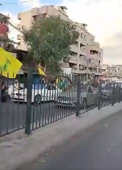 مواكب لمناصري حزب الله تنطلق من الضاحية باتجاه الروشة (فيديو)