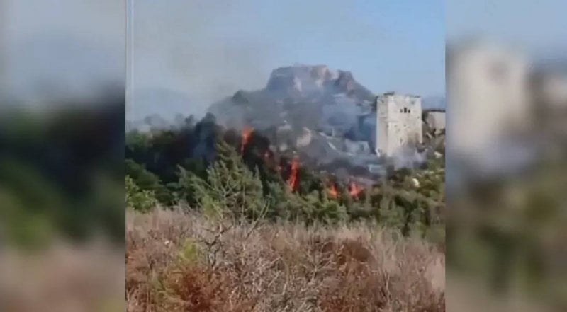  النيران تطال التراث السوري... إخماد حريق قلعة صلاح الدين الأيوبي (فيديو)