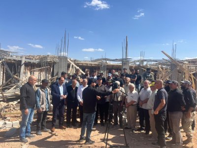 سحمر تعتصم رفضاً لتضييق القوى الأمنية: “نُعاقَب بدل أن نُعان” (صور)