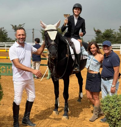 نجاح باهر لمباراة الفروسية في نادي الزغرين
