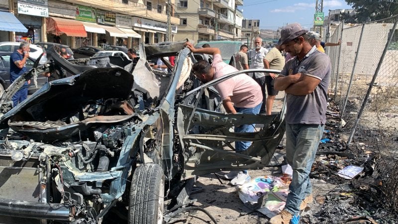 ضرير الـ"بيجر" وزوجته خلف المقود… تفاصيل جديدة عن استهداف النبطية المروّع (فيديو)
