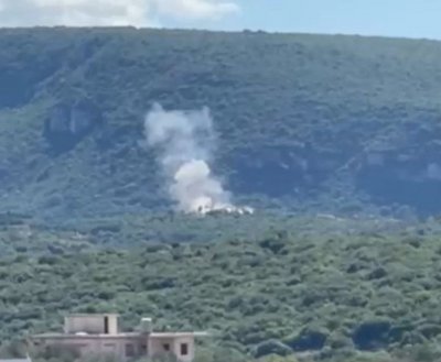 بعد استهداف دير عامص... غارة إسرائيلية على بلدة زبقين (صورة)