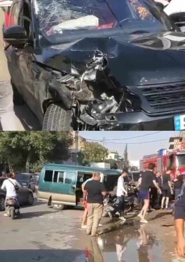 حادث سير مروّع في بعلبك... 10 جرحى بينهم حالات حرجة (صور وفيديو)