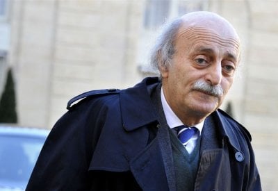 رسالة شكر من السعودية إلى جنبلاط 