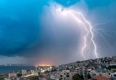 أمطار وبرق ورعد... منخفض جوي يضرب لبنان