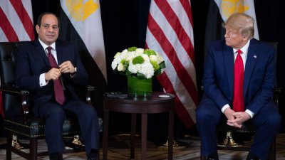 للمرة الثانية... السيسي يجدد دعوته لترامب لزيارة القاهرة