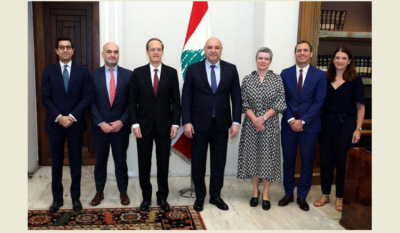 عون : نرحّب بالدعم الأوروبي للجيش ونطلب بمراقبة الانتخابات المقبلة