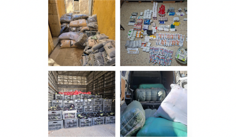 الجمارك تضرب في البقاع... ضبط أطنان من البضائع المهرّبة