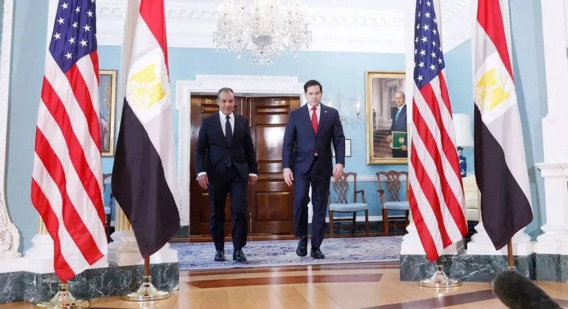 روبيو يشيد بدور مصر... اتصالات لتنسيق تنفيذ خطة غزة