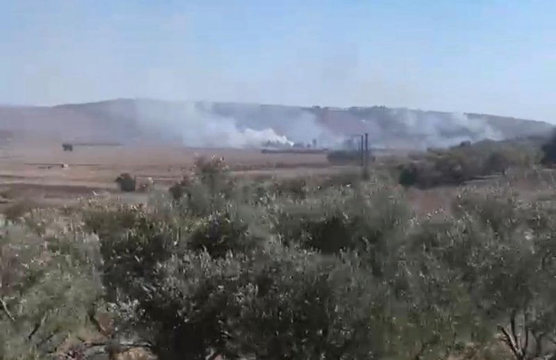 حريق كبير في كفركلا… والدفاع المدني ينسحب تحت ضغط درونات إسرائيلية