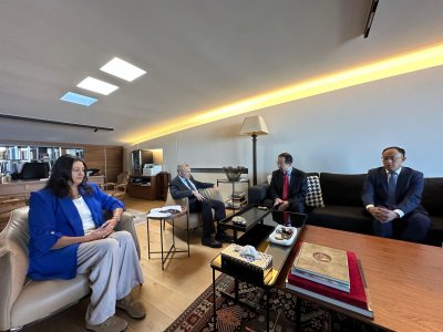 باسيل يستقبل السفير الصيني: الانفتاح على الشرق خيار استراتيجي للبنان