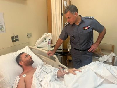 بعد إصابتهما في السعديات... اللواء عبد الله يزور جريحَي استقصاء جبل لبنان