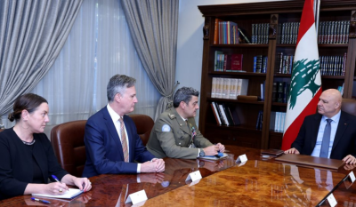 قائد اليونيفيل من بعبدا: خفض القوات لن يغيّر في مستوى التعاون مع 