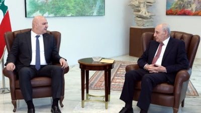 دقائق بين بري وعون... واللقاء ممتاز!
