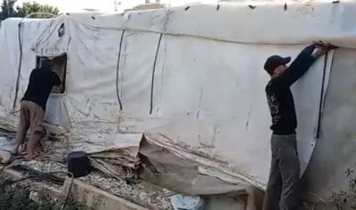 في الصرفند... إزالة خيم النازحين السوريين المخالفة
