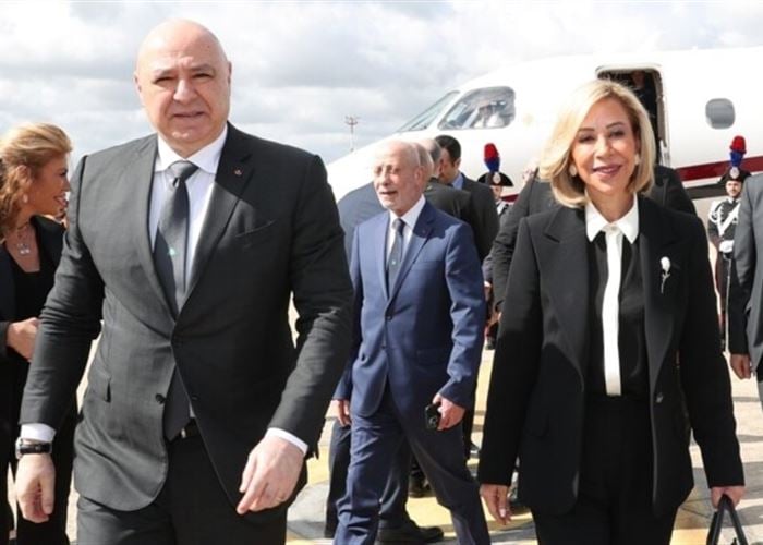 الرئيس عون واللبنانية الأولى في روما لإعلان قداسة المطران مالويان الرئيس عون واللبنانية الأولى في روما لإعلان قداسة المطران مالويان