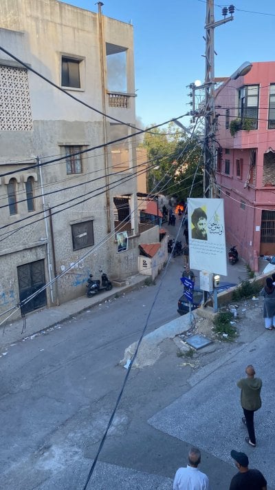 غارة إسرائيلية في عين قانا... استشهاد سائق دراجة نارية (فيديو)