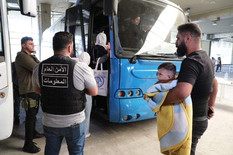 الأمن العام يُنفّذ مرحلة جديدة من العودة المنظمة للنازحين السوريين
