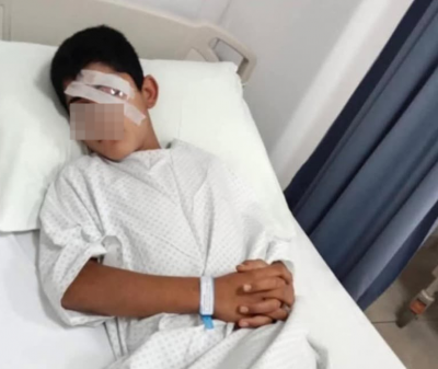 أثناء عودته من المدرسة... خرطوش طائش يُفقد طفلًا عينه
