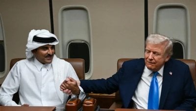 ترامب من الدوحة: قطر حليف عظيم لأميركا (صور)