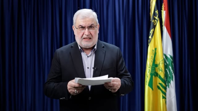 رعد: تحقيق أمن لبنان يكمن في وقف الاعتداءات الإسرائيلية لا الامتثال لشروطها رعد: تحقيق أمن لبنان يكمن في وقف الاعتداءات الإسرائيلية لا الامتثال لشروطها
