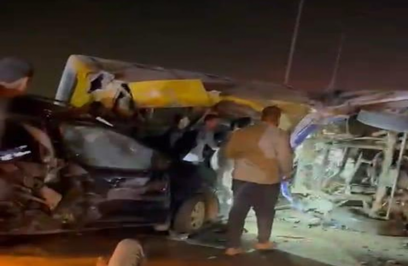 ارتفاع حصيلة ضحايا حادث طريق مصر - السويس ارتفاع حصيلة ضحايا حادث طريق مصر - السويس