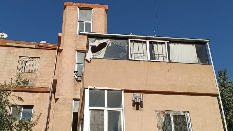 الغارات الإسرائيلية تُخلّف أضرارًا مادية في بلدة شمسطار (صور)