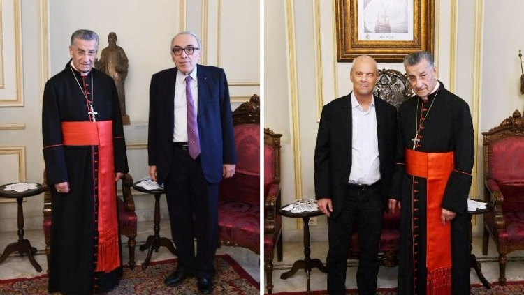 الراعي يستقبل “نكد” و”معوض”… “سلامة”: حياد لبنان سبيل لاستعادة دوره الراعي يستقبل “نكد” و”معوض”… “سلامة”: حياد لبنان سبيل لاستعادة دوره