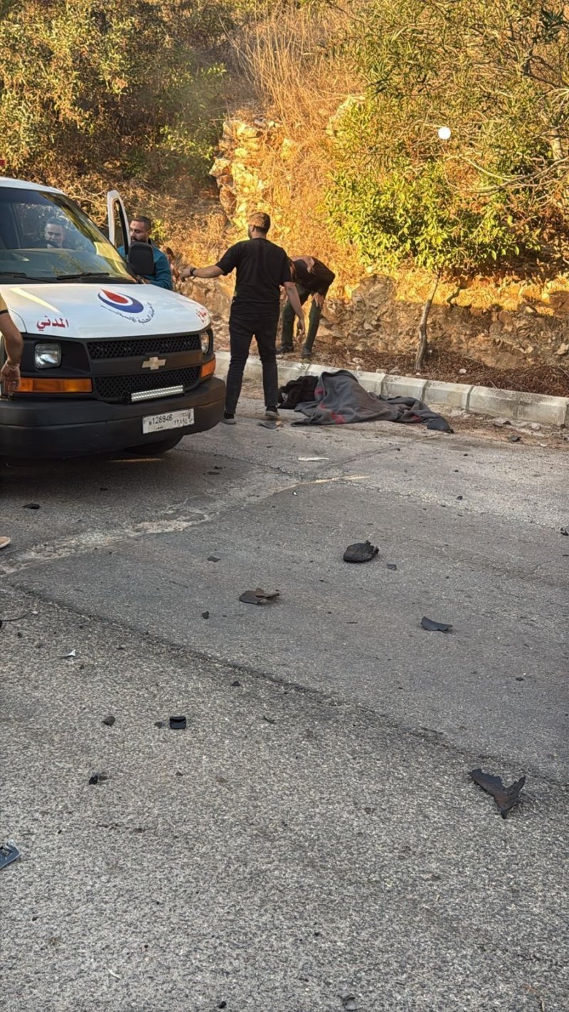 الجيش الإسرائيلي يزعم استهداف عنصر من "قوة الرضوان" في النبطية الجيش الإسرائيلي يزعم استهداف عنصر من "قوة الرضوان" في النبطية