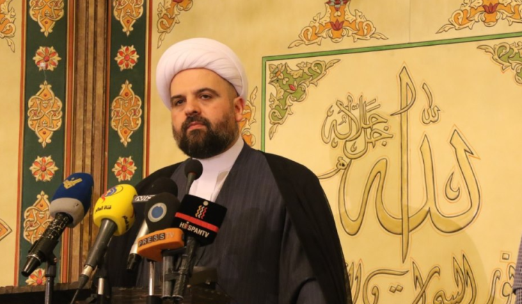 قبلان: موقف الرئيس عون وطني بامتياز والجيش والمقاومة درع سيادي واحد قبلان: موقف الرئيس عون وطني بامتياز والجيش والمقاومة درع سيادي واحد