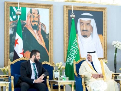 الشرع من الرياض: سوريا بدأت صفحة جديدة وانفتحت على العالم