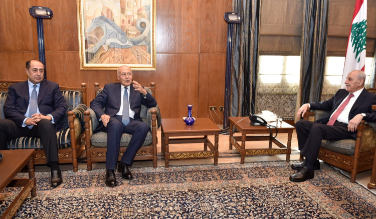 للبحث في مستجدات لبنان والمنطقة... سلسلة لقاءات لبري للبحث في مستجدات لبنان والمنطقة... سلسلة لقاءات لبري