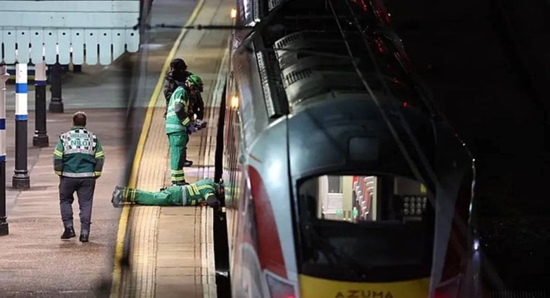 هجوم داخل قطار في بريطانيا... والشرطة توضّح خلفية الحادث