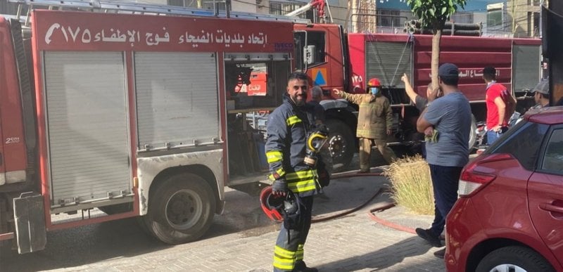 حريق في طرابلس... والخسائر مادية (صور)