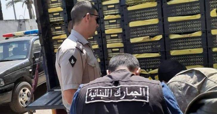 "الجمارك" تضبط أطنانًا من المعسّل المهرّب في صيدا