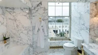 البيت الأبيض على طراز ترامب... رخام وذهب في غرفة 