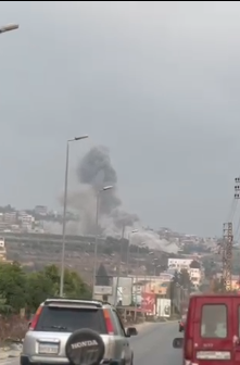 بعد التهديدات... بالفيديو: غارات إسرائيلية تستهدف الجنوب