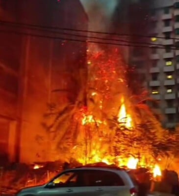 من إرزي إلى عين الرمانة... موجة حرائق تتمدّد وتلامس "بيروت مول"