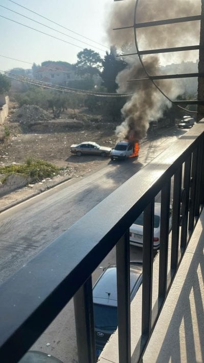 إحداهما قرب مستشفى بنت جبيل... إسرائيل تنفّذ غارتين جنوبًا (فيديو وصور)