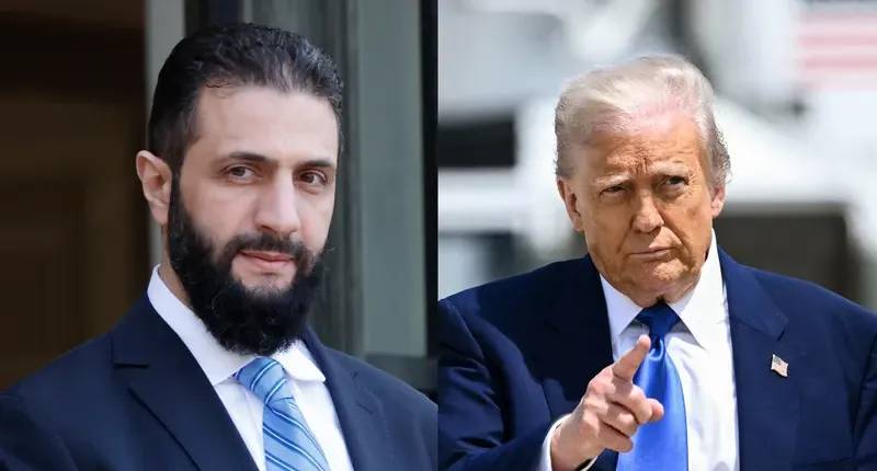  لقاء تاريخي... ترامب يلتقي الشرع  في البيت الأبيض 