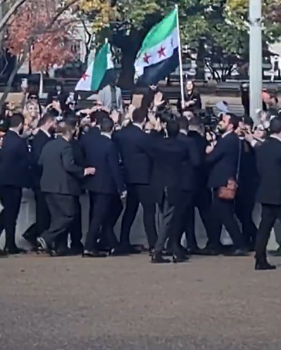 الشرع يغادر البيت الأبيض بعد لقاء تاريخي مع ترامب (فيديو)