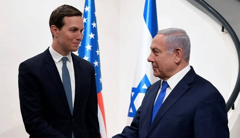 في زيارة غير معلنة... محادثات بين كوشنر ونتانياهو  حول غزة 