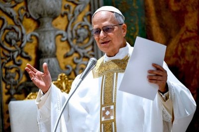 التحضيرات لزيارة البابا لاوون الرابع عشر إلى مستشفى الصليب في مراحلها النهائية 
