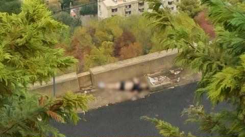 جثة على طريق بكركي – حريصا! 
